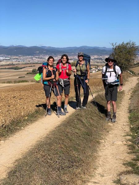 Close to Alto Del Perdón (I think - unprecise time)
