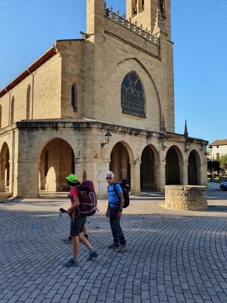 Iglesia de San Juan Bautista - In Obanos shortly before Puenta de la Reina.