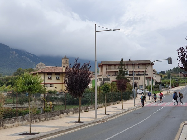 In Ayegui shortly after Estella