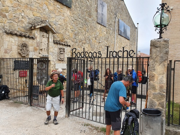 Bodegas Irache: The famous Fountain of Wine that Fabrizio told us of but that we did not believe in, until we saw it.