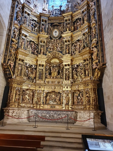 Inside "Cathedral of Santo Domingo de la Calzada"