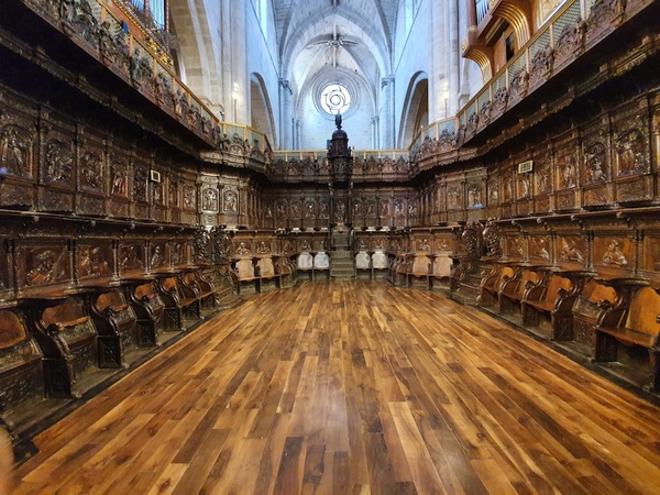 Inside "Cathedral of Santo Domingo de la Calzada"