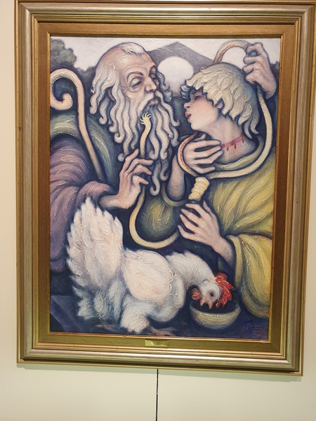 The innocent man being salvaged.