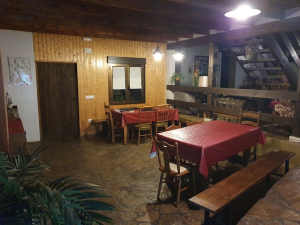 Albergue San Pelayo in Puente Villarente. So beautiful, so classy