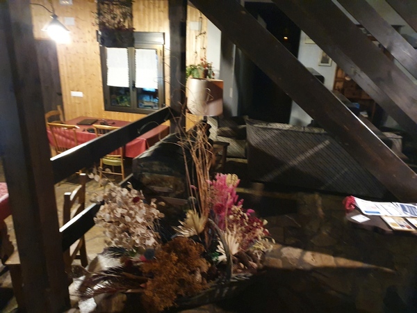 Albergue San Pelayo in Puente Villarente. So beautiful, so classy