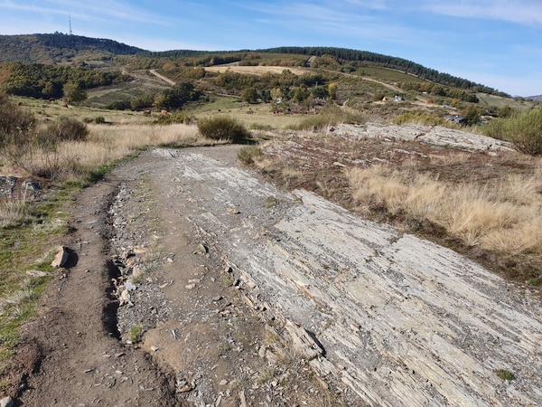 How the Camino looks 2 km after Cruz de Ferro