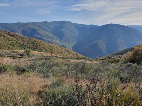 Mountain hiking at Manjarin. Over 1500 meter altitude.