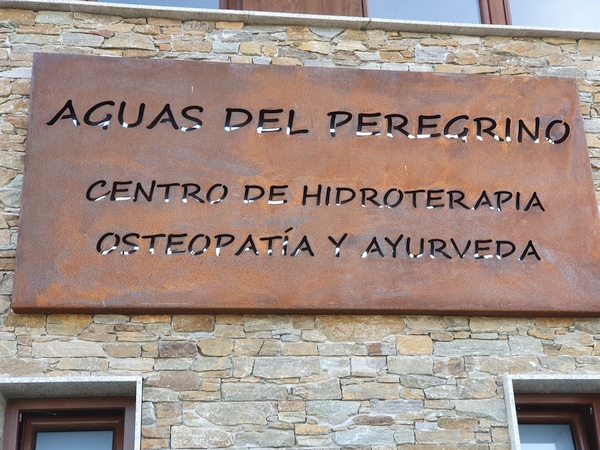 The albergue for this night. Combined hotel, albergue, fitness center, aqua center and more.