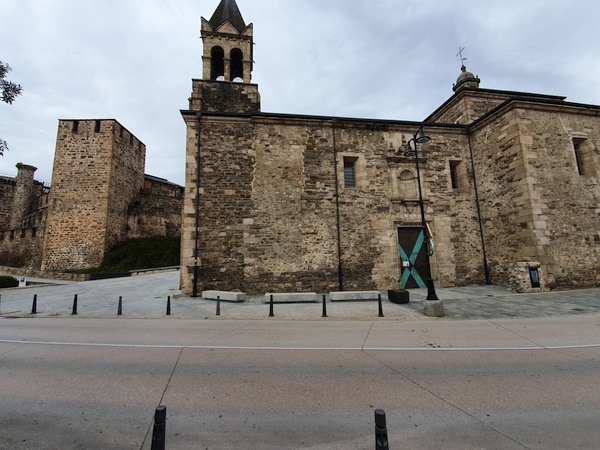 Castillo de los Templarios, Castillo de Ponferrada. This is where I got away from the Camino due to construction and had to spend hours to find it again.