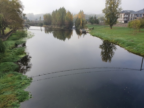 River Cúa in Cacabelos