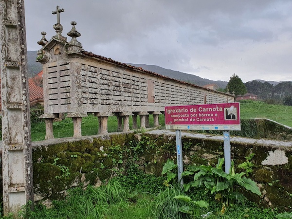 The largest Horreo of all (food storage - safe from mice)