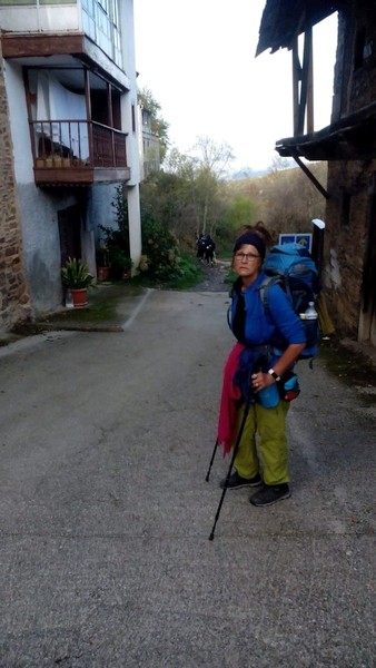 German Birgit that I met with Dieter in Leon. They sent me this photo. Not sure, where it is taken.