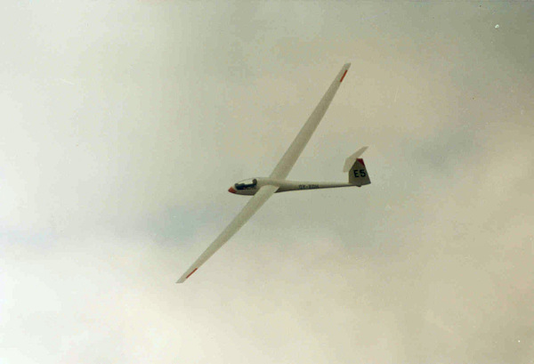 Luftbillede af Nimbus II, OY-XOH E5.